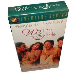 WAITING TO EXHALE Whitney Houston Angela Basset VHS in original paper case